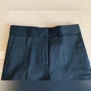 FRAME Black Straight Leg Ankle Trousers (0)